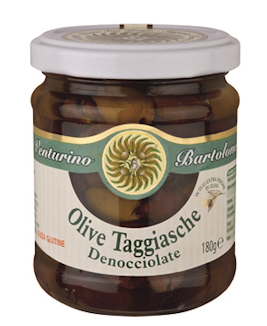 Olive Taggiasche Denocciolate in Extra Vergine di Oliva