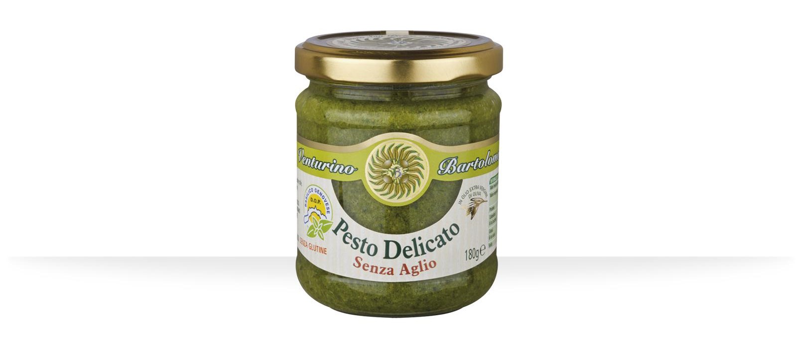 Pesto Delicato senz'aglio con Basilico Genovese DOP