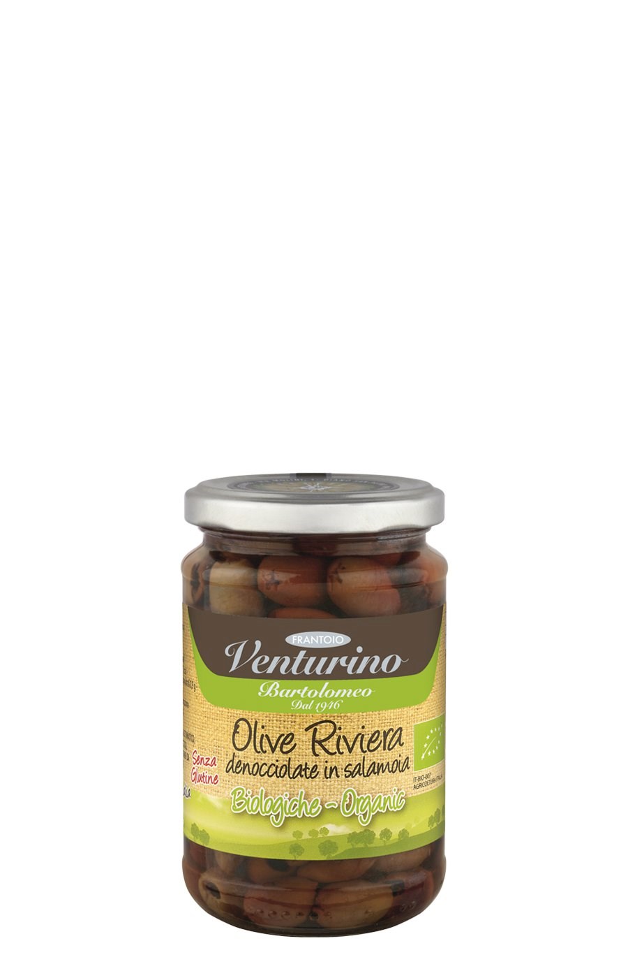 Organic Riviera Pitted Olives in Brine