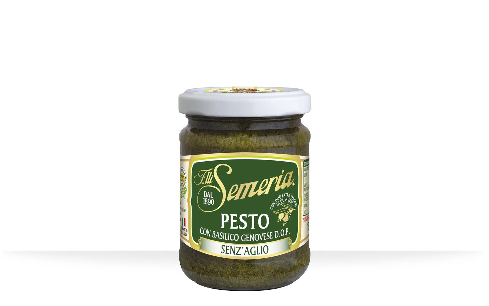 Pesto con basilico Genovese DOP - senz'aglio