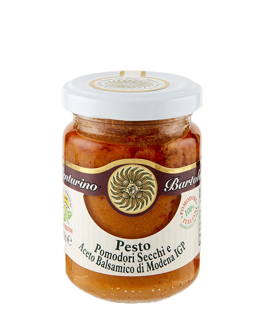 Pesto with Sundried Tomato and Balsamic Vinegar of Modena PGI